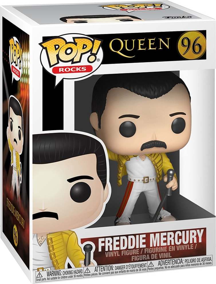 Queen Freddie Mercury (Wembley 1986) Rocks Vinyl Figur 96 Sberatelská postava standard - RockTime.cz