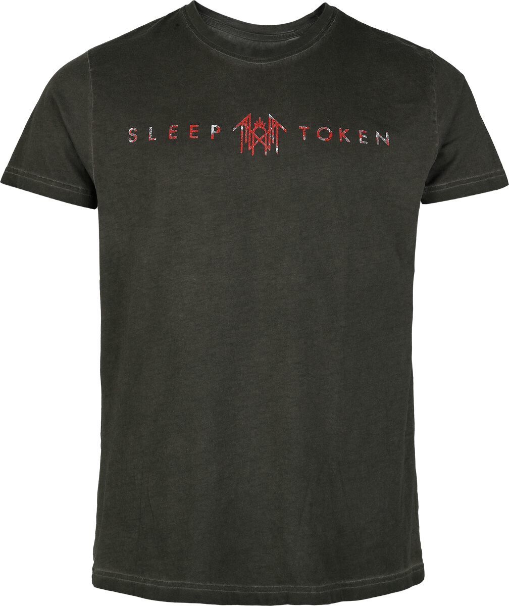 Sleep Token Moon Reflection Tričko antracitová - RockTime.cz