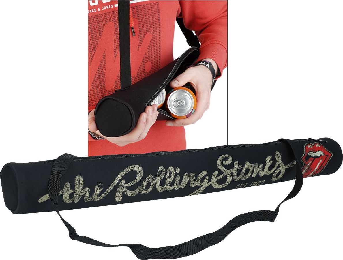 The Rolling Stones Kühltasche - Bierschlange - Logo Chladící taška černá - RockTime.cz