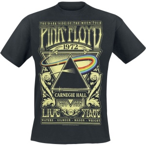 Pink Floyd The Dark Side Of The Moon - Live On Stage 1972 Tričko černá - RockTime.cz