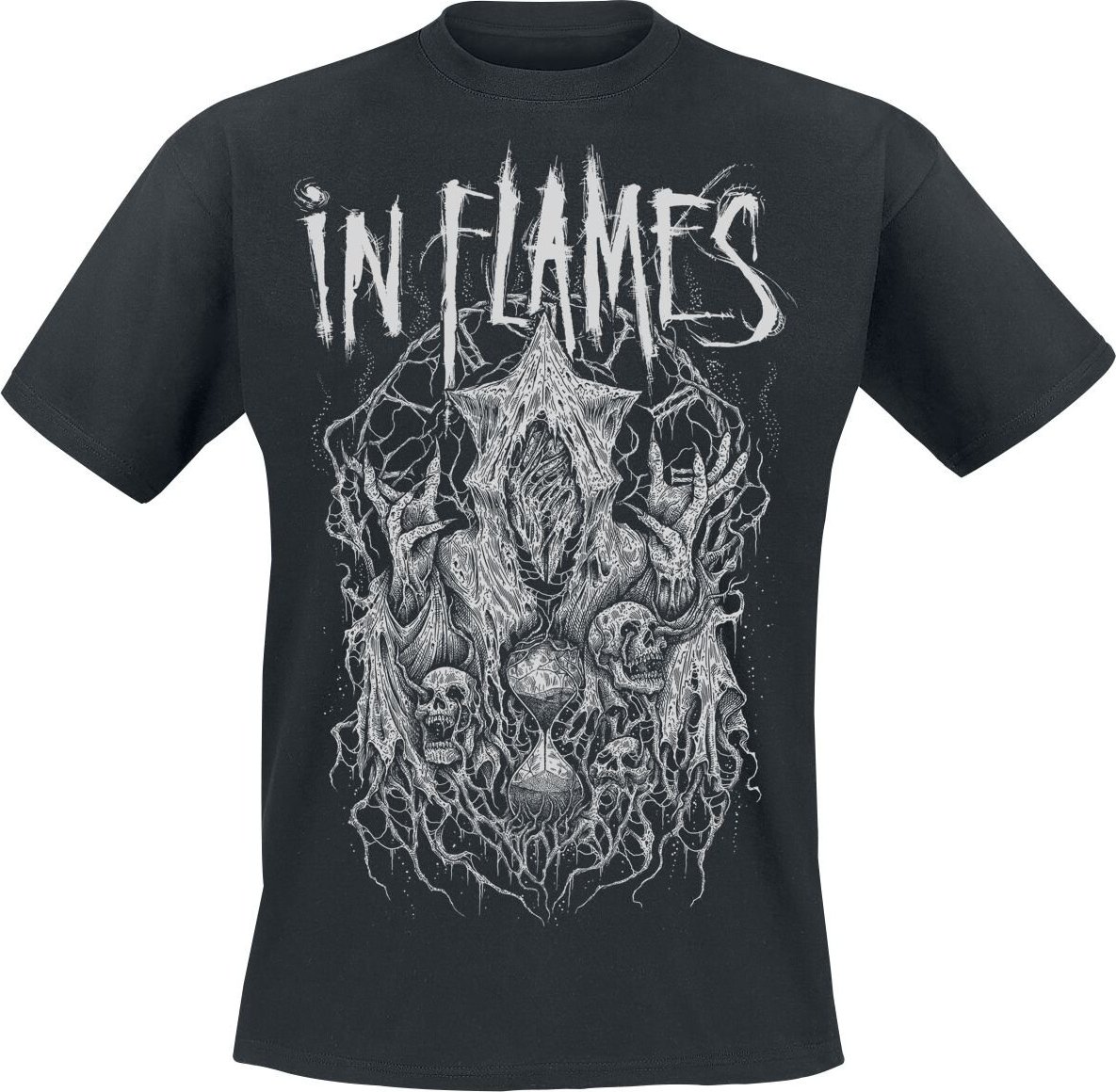In Flames Buried Time Tričko černá - RockTime.cz