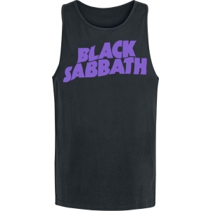 Black Sabbath Logo Tank top černá - RockTime.cz