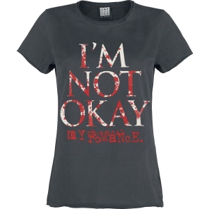 My Chemical Romance Amplified Collection - I'm Not Okay Dámské tričko charcoal - RockTime.cz