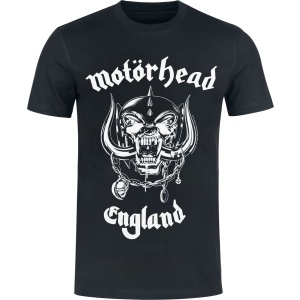 Motörhead England Heavyweight Tričko černá - RockTime.cz