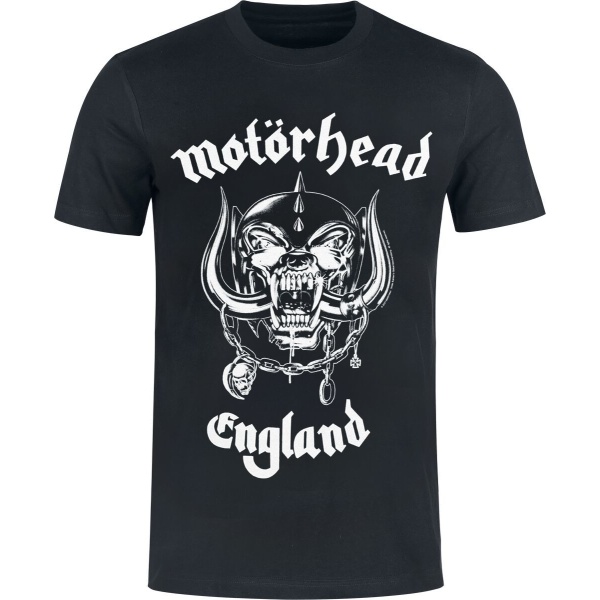 Motörhead England Heavyweight Tričko černá - RockTime.cz