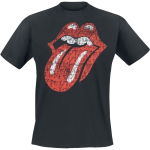 The Rolling Stones Classic Tongue Tričko černá - RockTime.cz