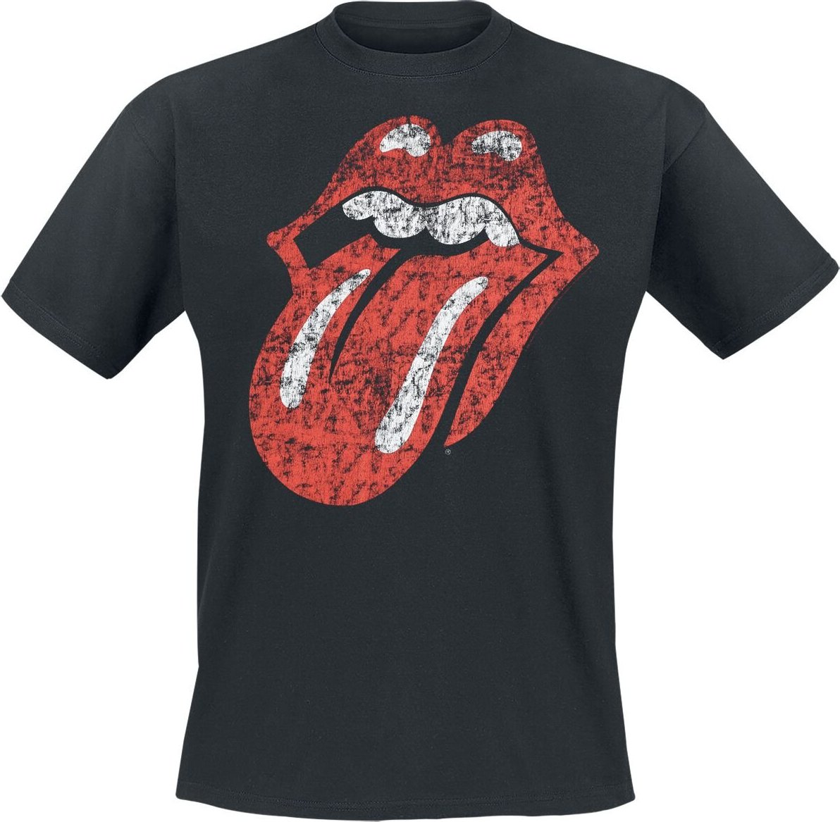 The Rolling Stones Classic Tongue Tričko černá - RockTime.cz