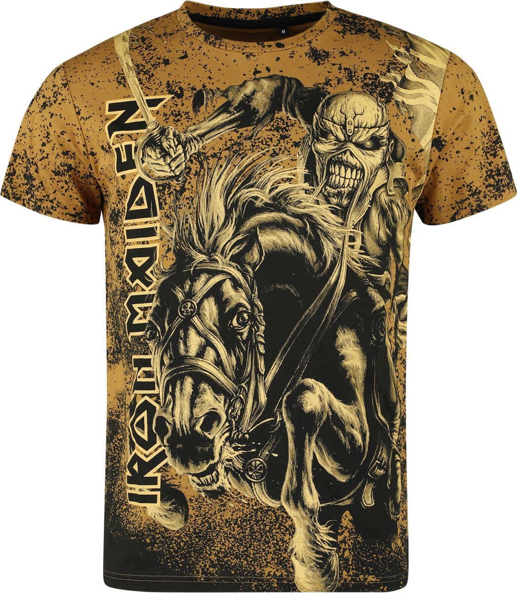 Iron Maiden EMP Signature Collection Tričko hnedá/cerná - RockTime.cz