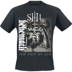 Behemoth The Shit Of God - Vertical Logo Cover Tričko černá - RockTime.cz
