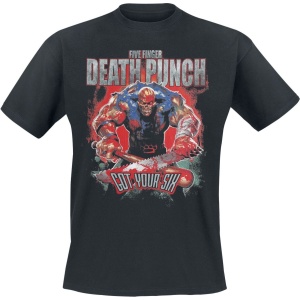 Five Finger Death Punch Got your six Tričko černá - RockTime.cz