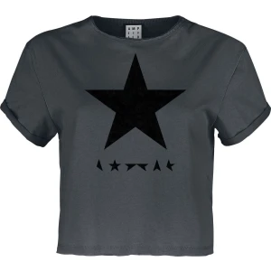 David Bowie Amplified Collection - Black Star Dámské tričko charcoal - RockTime.cz