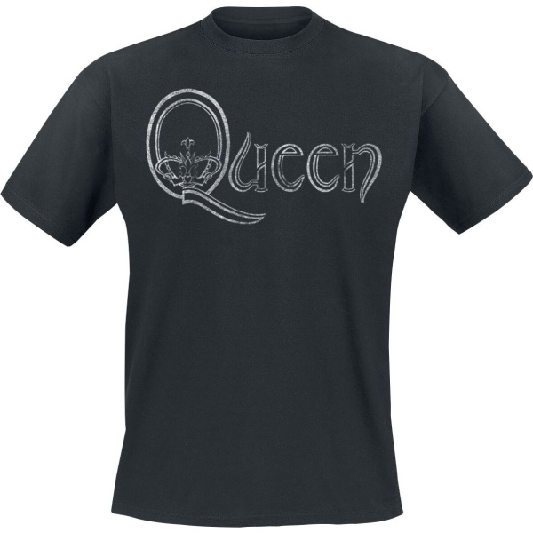 Queen Logo Tričko černá - RockTime.cz