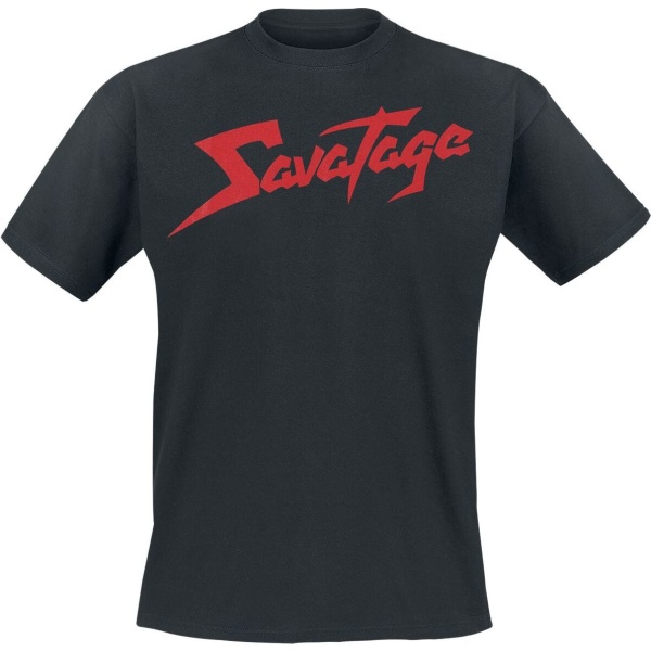 Savatage Red Logo Tričko černá - RockTime.cz