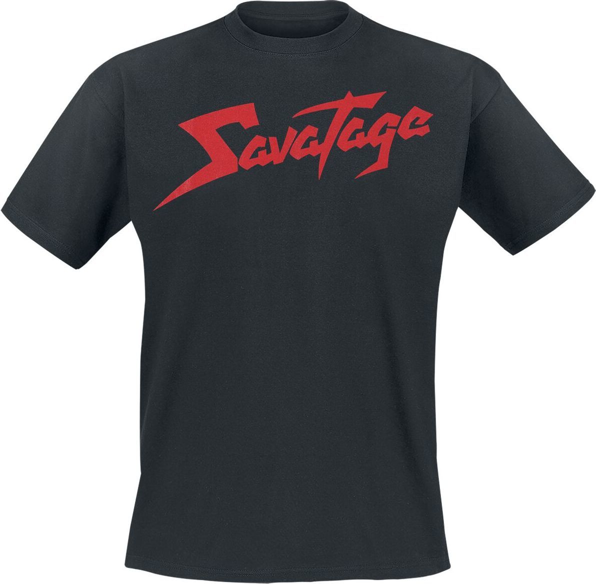 Savatage Red Logo Tričko černá - RockTime.cz