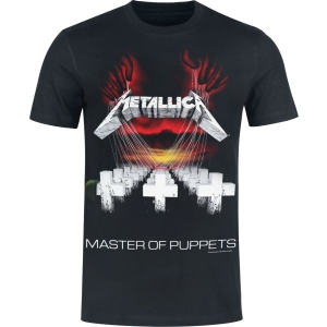 Metallica Master Of Puppets Heavyweight Tričko černá - RockTime.cz