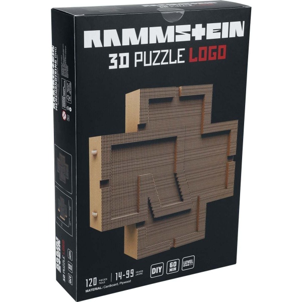 Rammstein 3D Puzzle - Logo Puzzle standard - RockTime.cz