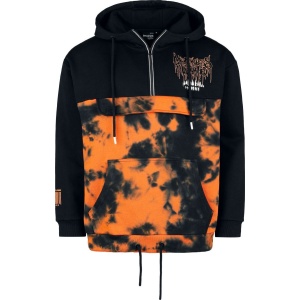 Motionless In White EMP Signature Collection Mikina s kapucí cerná/oranžová - RockTime.cz