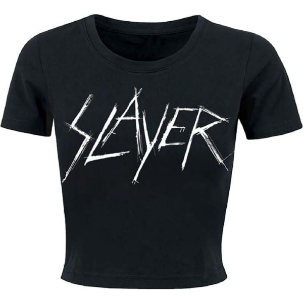 Slayer Scratch Logo Dámské tričko černá - RockTime.cz