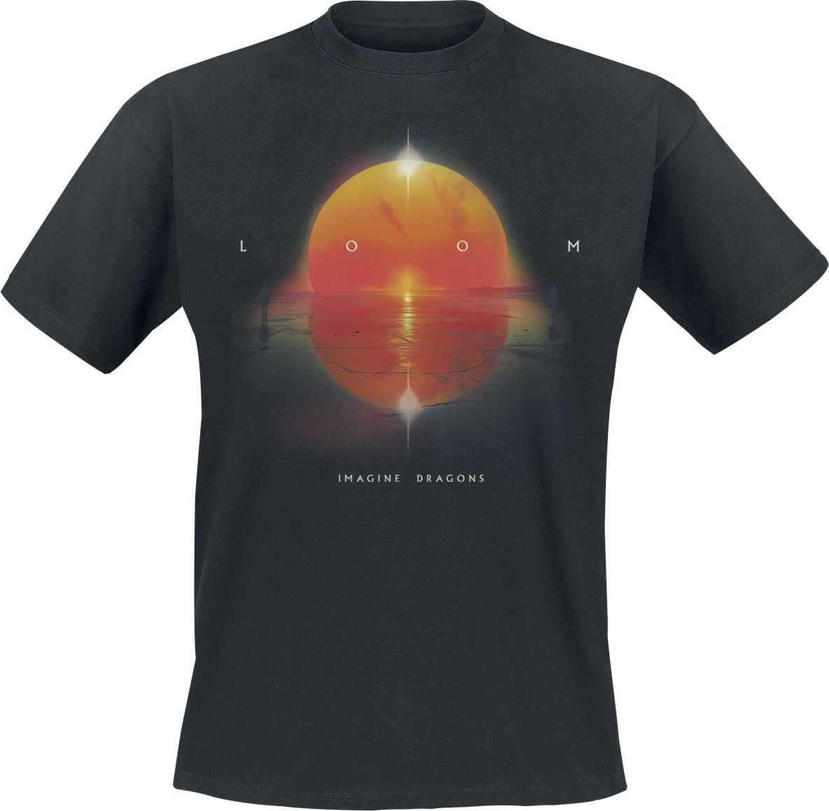 Imagine Dragons Loom Album Art Tričko černá - RockTime.cz