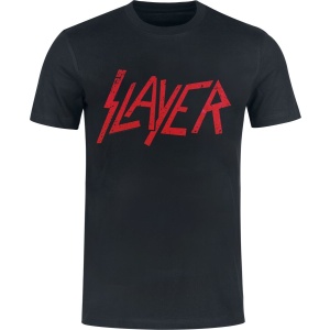 Slayer Logo Heavyweight Tričko černá - RockTime.cz