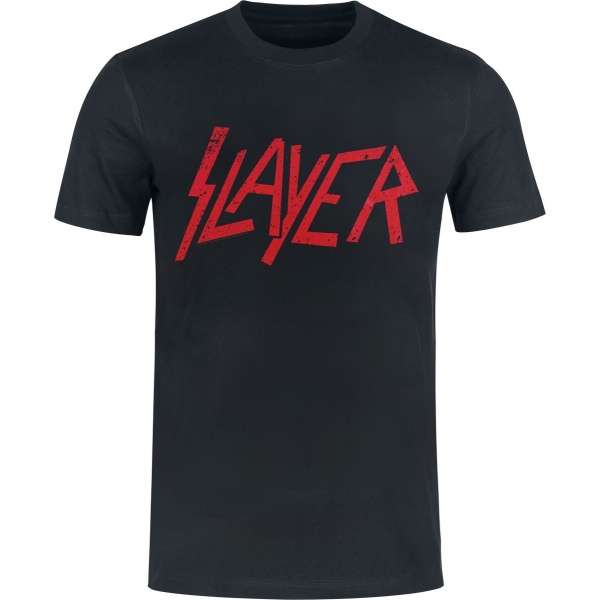 Slayer Logo Heavyweight Tričko černá - RockTime.cz