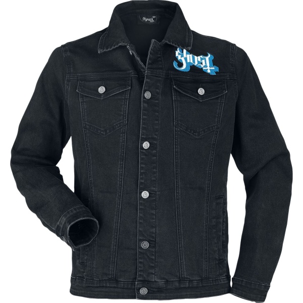 Ghost EMP Signature Collection Džínová bunda černá - RockTime.cz