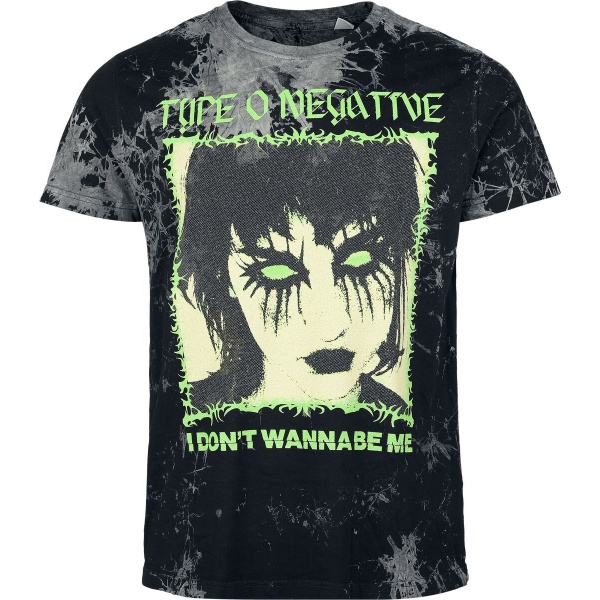 Type O Negative I Don't Wanna Tričko cerná/šedá - RockTime.cz