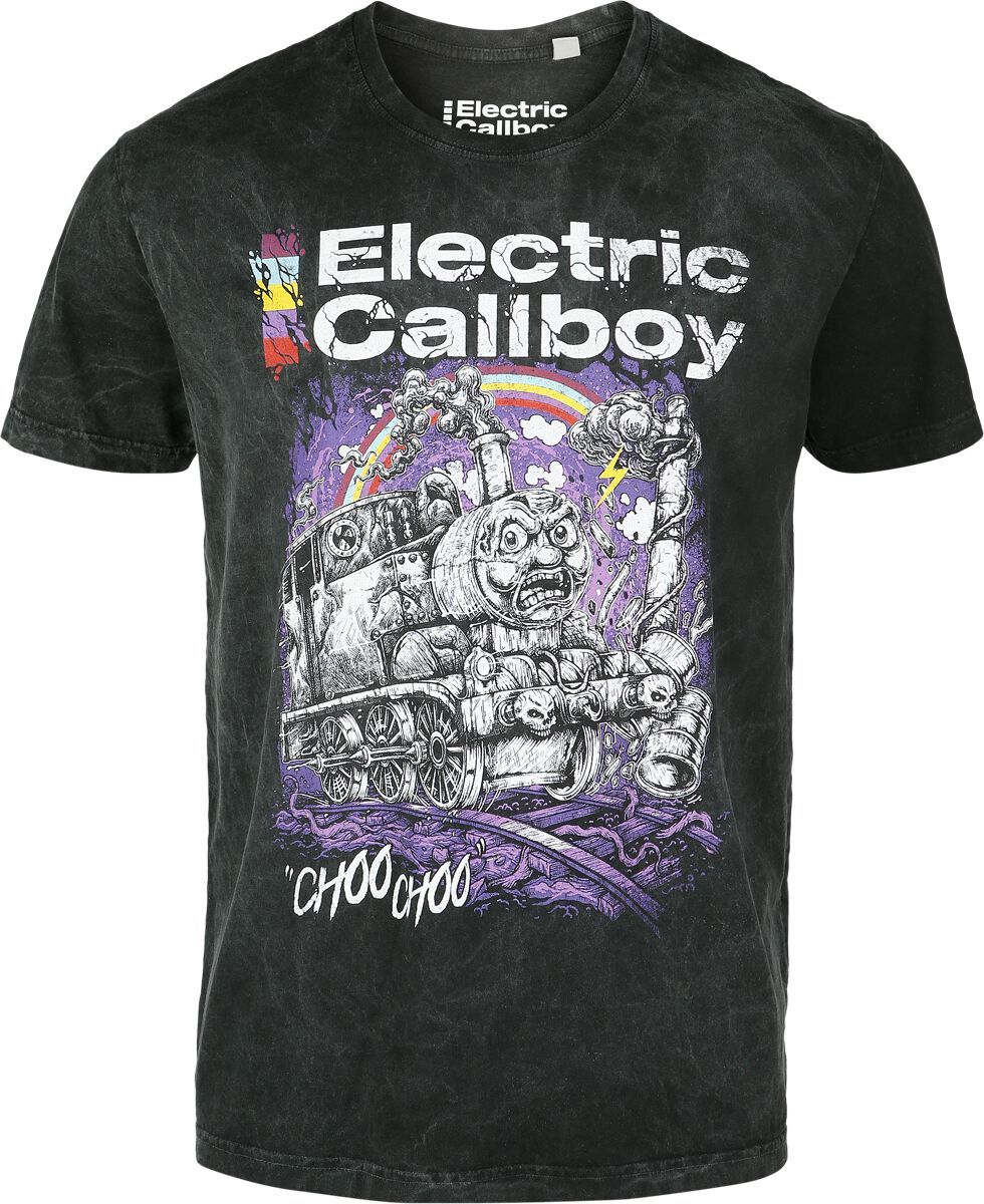 Electric Callboy Choo Choo Tričko antracitová - RockTime.cz
