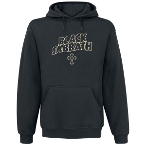 Black Sabbath Vintage Photo Cross Mikina s kapucí černá - RockTime.cz