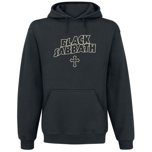 Black Sabbath Vintage Photo Cross Mikina s kapucí černá - RockTime.cz