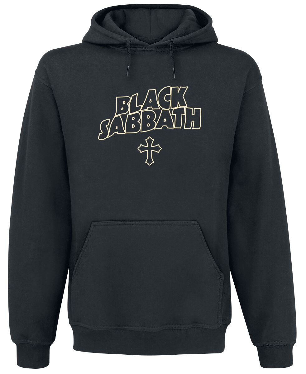 Black Sabbath Vintage Photo Cross Mikina s kapucí černá - RockTime.cz