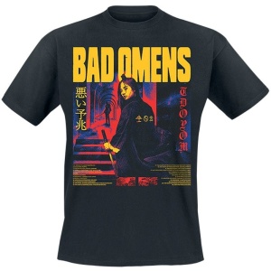 Bad Omens Japanese Deluxe Tričko černá - RockTime.cz