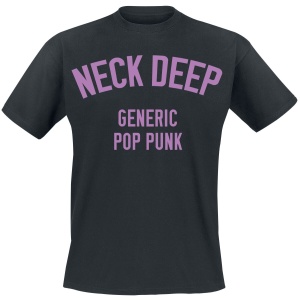 Neck Deep Too Pop For Punk Tričko černá - RockTime.cz