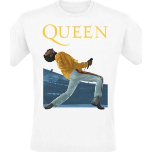 Queen Wembley Freddie Tričko bílá - RockTime.cz
