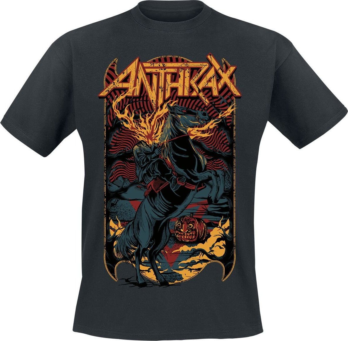 Anthrax Headless Horseman Tričko černá - RockTime.cz