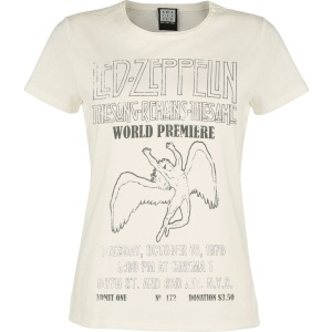 Led Zeppelin Amplified Collection - The Song Remains The Same Dámské tričko šedobílá - RockTime.cz
