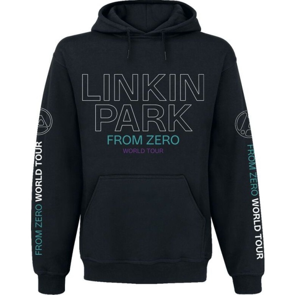 Linkin Park From Zero To World Tour Mikina s kapucí černá - RockTime.cz