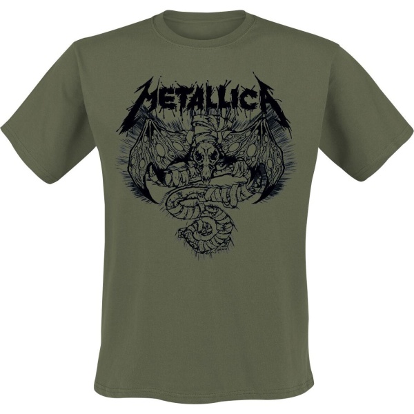 Metallica Roam Blast Olive Tričko olivová - RockTime.cz
