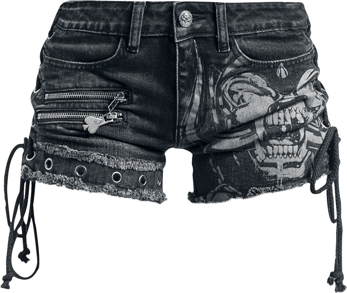 Motörhead EMP Signature Collection Dámské šortky černá - RockTime.cz