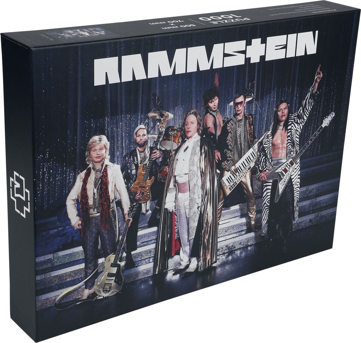 Rammstein Zick zack Puzzle standard - RockTime.cz