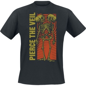 Pierce The Veil Skeleton Tričko černá - RockTime.cz