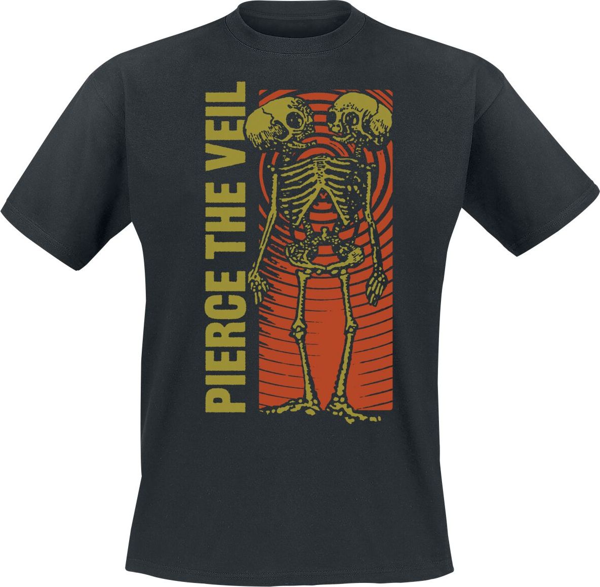 Pierce The Veil Skeleton Tričko černá - RockTime.cz