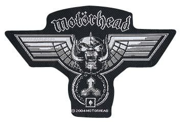 Motörhead Motörhead Logo nášivka cerná/bílá - RockTime.cz