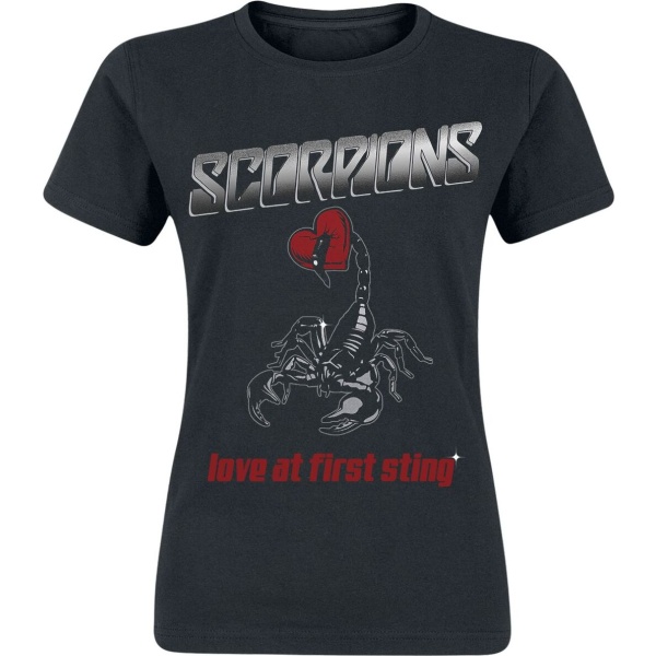 Scorpions Pierced Heart Dámské tričko černá - RockTime.cz