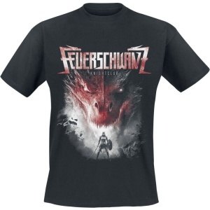 Feuerschwanz Knightclub Cover Tričko černá - RockTime.cz
