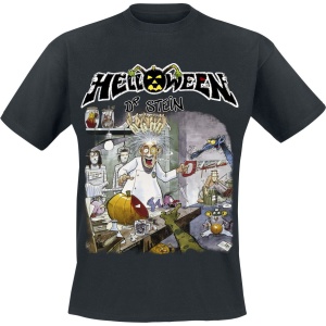 Helloween Dr. Stein Tričko černá - RockTime.cz