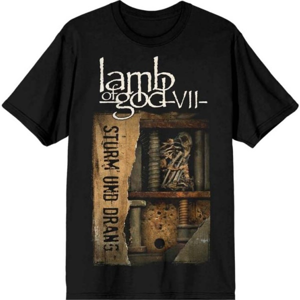 Lamb Of God Sturm Und Drang Cover Tričko černá - RockTime.cz