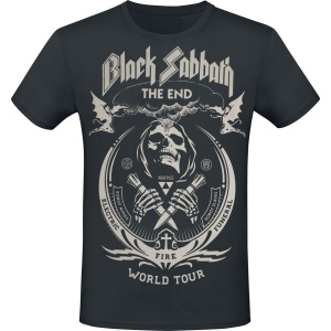 Black Sabbath The End Grim Reaper Tričko černá - RockTime.cz