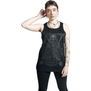 Jawbreaker Game is on black printed vest Tank top černá - RockTime.cz