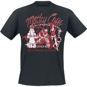 Mötley Crüe Girls 87 Tričko černá - RockTime.cz